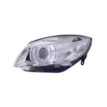 Faro Anteriore Sinistro Skoda Roomster - Fabia 2007+ - Con Lenticolare