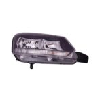 Faro Anteriore Sinistro Skoda Yeti 2013+ - Parabola Nera Con Motore