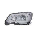 Faro Anteriore Sinistro Subaru Forester 2013-2015 - Xenon A Led Parabola Cromata Con Motore