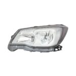 Faro Anteriore Sinistro Subaru Forester 2016-2018 - Parabola Nera Con Motore