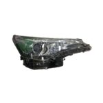 Faro Anteriore Sinistro Toyota Avensis 2015+ - Parabola Nera A Led