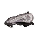 Faro Anteriore Sinistro Toyota Gt 86 2012+ - Xenon A Led Con Luce Diurna Parabola Nera