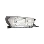 Faro Anteriore Sinistro Toyota Hi-Lux 2016-2019 - Parabola Cromata (Senza Scritta Hi-Lux)