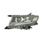 Faro Anteriore Sinistro Toyota Land Cruiser 2018+ - Parabola A Led Con Motore