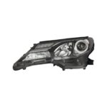 Faro Anteriore Sinistro Toyota Rav 4 2013-2015 - Xenon A Led Parabola Nera