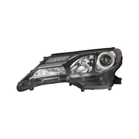 Faro Anteriore Sinistro Toyota Rav 4 2013-2015 - Xenon A Led Parabola Nera