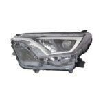 Faro Anteriore Sinistro Toyota Rav 4 2016-2018 - Con Motore Parabola Nera A Led (Wy21W)