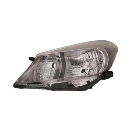 Faro Anteriore Sinistro Toyota Yaris 2011-2013 - Parabola Cromata Modello Kioto