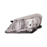 Faro Anteriore Sinistro Toyota Yaris 2011-2013 - Parabola Cromata Modello Kyoto