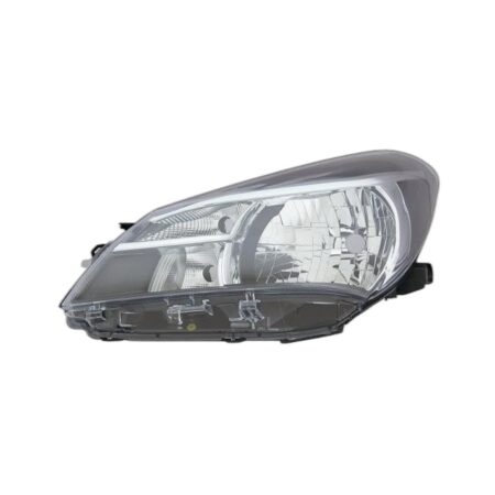 Faro Anteriore Sinistro Toyota Yaris 2014-2016 - 5 Porte Parabola Nera