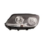 Scheinwerfer Links Volkswagen Caddy - Touran 2010+ – Doppelparabolspiegel mit Motor, Originalnummer 1T1941005D, 1T1941005F