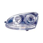 Faro Anteriore Sinistro Volkswagen Golf V 2003+ - Gti Xenon Parabola Cromato