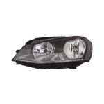 Faro Anteriore Sinistro Volkswagen Golf Vii 2012-2016 - Parabola Nera Con Motore