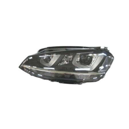 Faro Anteriore Sinistro Volkswagen Golf Vii Gtd 2012+ - Xenon Parabola Nera Con Motore A Led Afs
