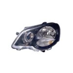 Faro Anteriore Sinistro Volkswagen Polo 2005-2008 - Parabola Nera