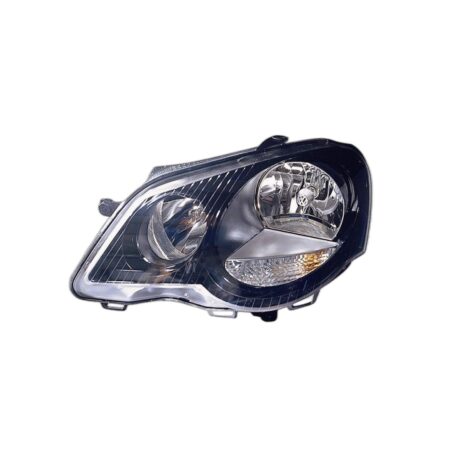 Faro Anteriore Sinistro Volkswagen Polo 2005-2008 - Parabola Nera