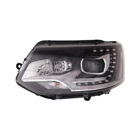 Faro Anteriore Sinistro Volkswagen T5 2011+ - Con Luce Diurna A Led Con Motore