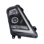 Faro Anteriore Sinistro Volvo Truck Fh12 - Fh13 - Fh16 2013+ - Xenon Manuale Parabola Nera Con Luce Diurna A Led