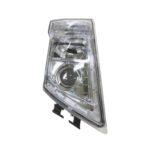 Faro Anteriore Sinistro Volvo Truck Fh16 2008-2019 - Predisposizione Per Regolazione Elettrico Parabola Cromata A Led