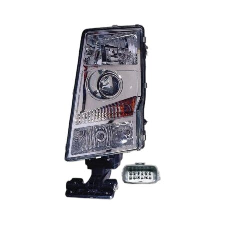 Faro Anteriore Sinistro Volvo Truck Fm-Fh 2002+ - Xenon Manuale Con Connettore Rettangolare