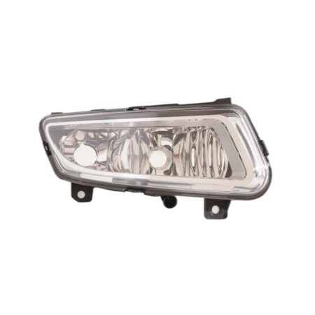 Fendinebbia Destro Volkswagen Polo 2009-2013 - Con Funzione Day Light Parabola Cromata