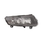 Fendinebbia Destro Volkswagen Polo 2009-2013 - Gti Con Funzione Day Light Parabola Nera