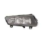 Nebelscheinwerfer Rechts Volkswagen Polo 2009-2013 - Schwarzer Reflektor – O/Funktion Tagfahrlicht Schwarzer Reflektor