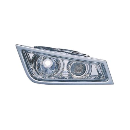 Fendinebbia Destro Volvo Truck Fh16 2008-2012 - Parabola Cromata – Con Funzione Abbagliante (H3/H3) Parabola Cromata