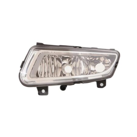 Fendinebbia Sinistro Volkswagen Polo 2009-2013 - Con Funzione Day Light Parabola Cromata