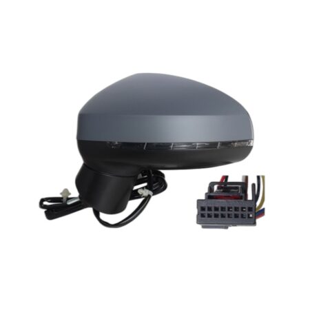 Retrovisore Destro Audi A1 2014-2017 - Elettrico Termico Ribaltabile Con Memoria Con Fanalino Con Primer 12Pin