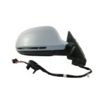 Retrovisore Destro Audi A3 Sport Back 2008-2009 - Elettrico Termico Con Fanalino C\Primer 8 Pin