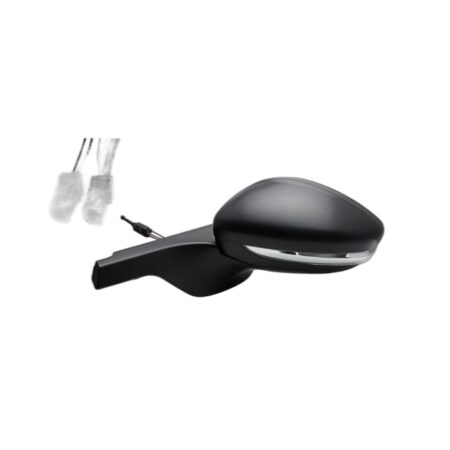 Retrovisore Destro Citroen C3 2018+ - Meccanico Con Fanalino Con Sonda Nero 4Pin
