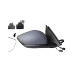 Retrovisore Destro Citroen C4 2021+ - Elettrico Termico Ribaltabile Con Fanalino E Luce Di Cortesia Con Sonda 10+4Pin Blis