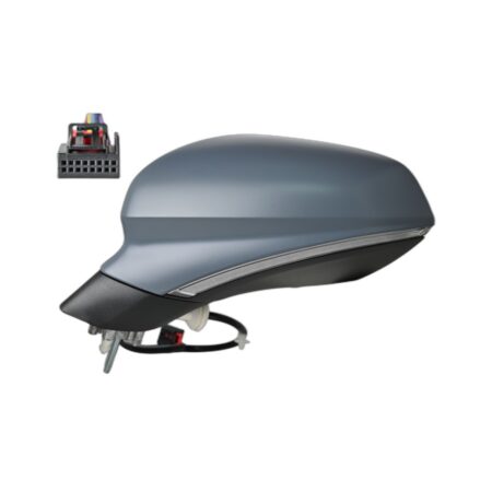 Specchietto Retrovisore Destro Cupra Formentor 2020+ – Elettrico, Riscaldato, Ripiegabile, con Freccia, Luce Cortesia, 9 Pin, Verniciabile