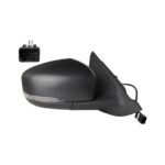 Retrovisore Destro Dacia Spring 2020+ - Meccanico Nero Con Fanalino Con Sonda 4 Pin