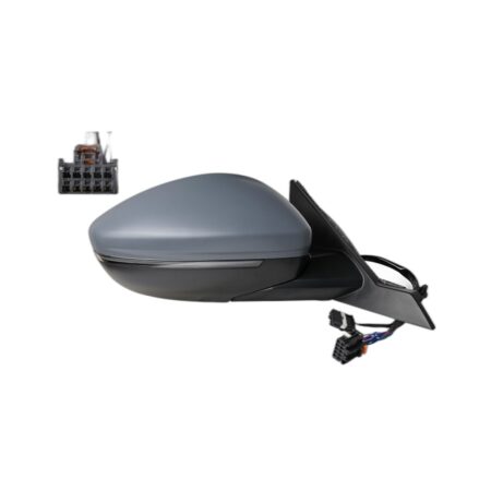 Specchietto Retrovisore Destro Fiat 600 2023+ / Fiat Jp Avenger 2022+ – Elettrico, Riscaldato, Ripiegabile, con Freccia, Luce Cortesia, Sonda Temp., 10+2 Pin, Verniciabile