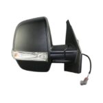 Retrovisore Destro FIAT Doblo' 2010-2014 - - Opel Combo 2012 Elettrico Termico Con Fanalino Modello Cargo Nero 6Pin