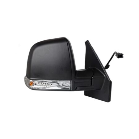 Specchietto Retrovisore Destro Fiat Doblo' 2015+ – Manuale, con Freccia, Sonda Temp., 4 Pin, Nero, Mod. Combi/Panorama