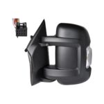 Retrovisore Destro FIAT Ducato 2006+ - Elettrico Termico Braccio Corto Con Fanalino Bulbo Bianco 16W 8Pin