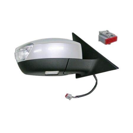 Specchietto Retrovisore Destro Ford S-Max 2006+ – Elettrico, Riscaldato, Ripiegabile, con Freccia, Luce Cortesia, 8 Pin, Verniciabile (Variante B)