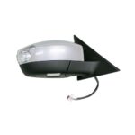 Retrovisore Destro Ford S-Max 2006+ - Elettrico Termico Ribaltabile Con Fanalino E Luce Cortesia Con Primer Connettore 12 Fori (8Pin) Blis