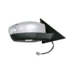 Retrovisore Destro Ford S-Max 2006+ - Elettrico Termico Ribaltabile Memoria Con Fanalino E Luce Cortesia Con Primer Connettore 12 Fori (12Pin)