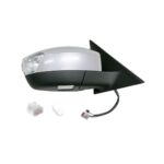 Retrovisore Destro Ford S-Max 2006+ - Elettrico Termico Ribaltabile Memoria Con Fanalino Luce Cortesia Con Primer Connettore 12 Fori (12Pin) Blis