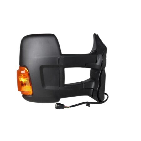 Specchietto Retrovisore Destro Ford Transit 2014+ – Elettrico, Riscaldato, con Freccia, 6 Pin, Nero (Variante D)