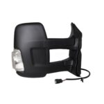 Retrovisore Destro Ford Transit 2014-2019 - Elettrico Termico Con Fanalino Bianco Braccio Lungo 5W Nero 6Pin