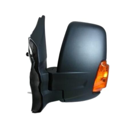 Specchietto Retrovisore Destro Ford Transit 2014 – Manuale, con Freccia, Nero (Variante B)