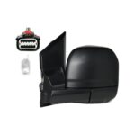 Retrovisore Destro Ford Transit - Tourneo Custom 23' El. Term. C/Fan.(Wy5W) Nero Sonda C/Ant.(Fm1) 8+1Pin