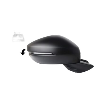 Retrovisore Destro Honda Civic 2022+ - Elettrico Termico Ribaltabile Con Primer Con Fanalino A Led Blis 10 Pin