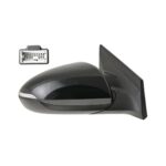 Retrovisore Destro Hyundai Ioniq 2016+ - Elettrico Termico Ribaltabile Con Fanalino Nero Lucida 8 Pin