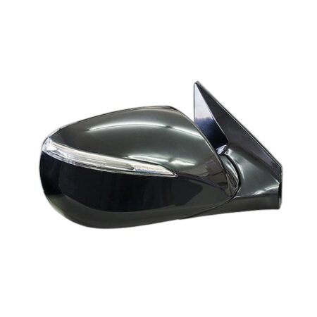 Retrovisore Destro Hyundai Santafe' 2012-2014 - Elettrico Termico Con Fanalino Nero Verniciabile 7Pin